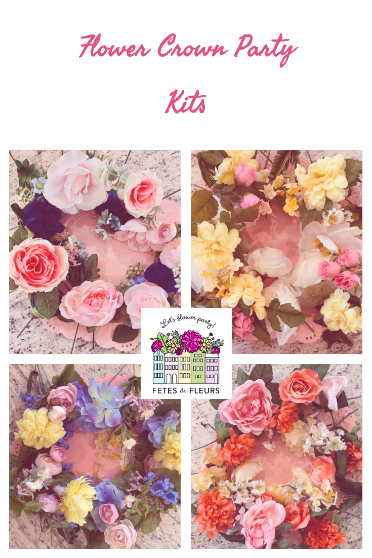 How the DIY Flower Crown Kits Work & Our Flower Crown Orders